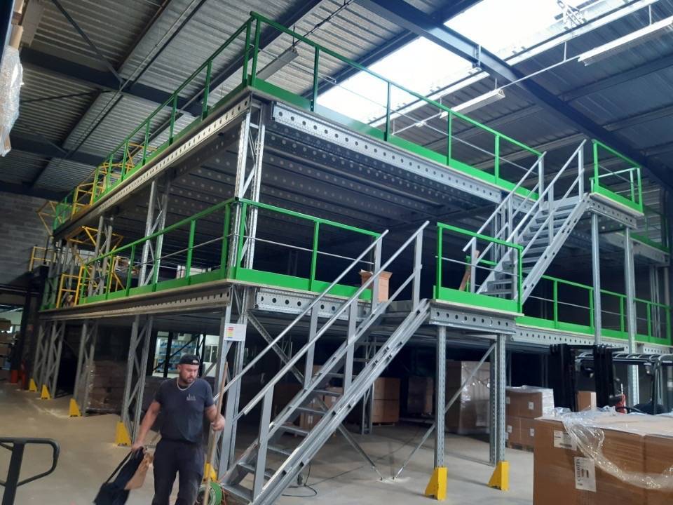 Installation plateforme industrielle Tours