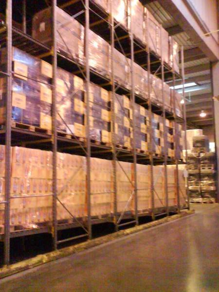 Rayonnage dynamique pour palettes Rayonnage dynamique pour palettes